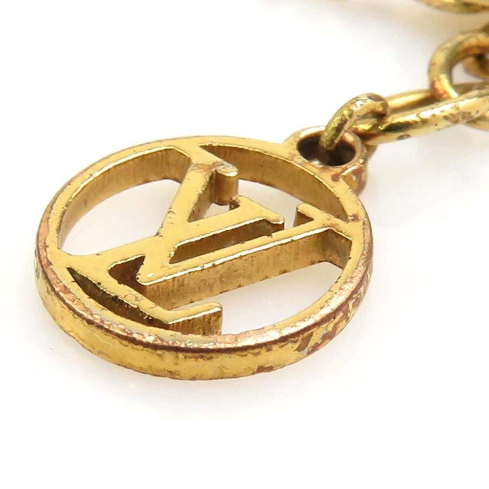 LOUIS VUITTON Gold Charm Bracelet - Picture 6 of 11